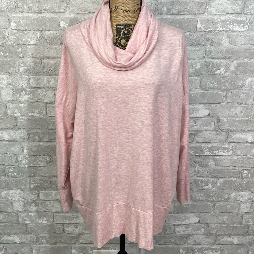 Garnet Hill Cowl-Neck Knit Tunic